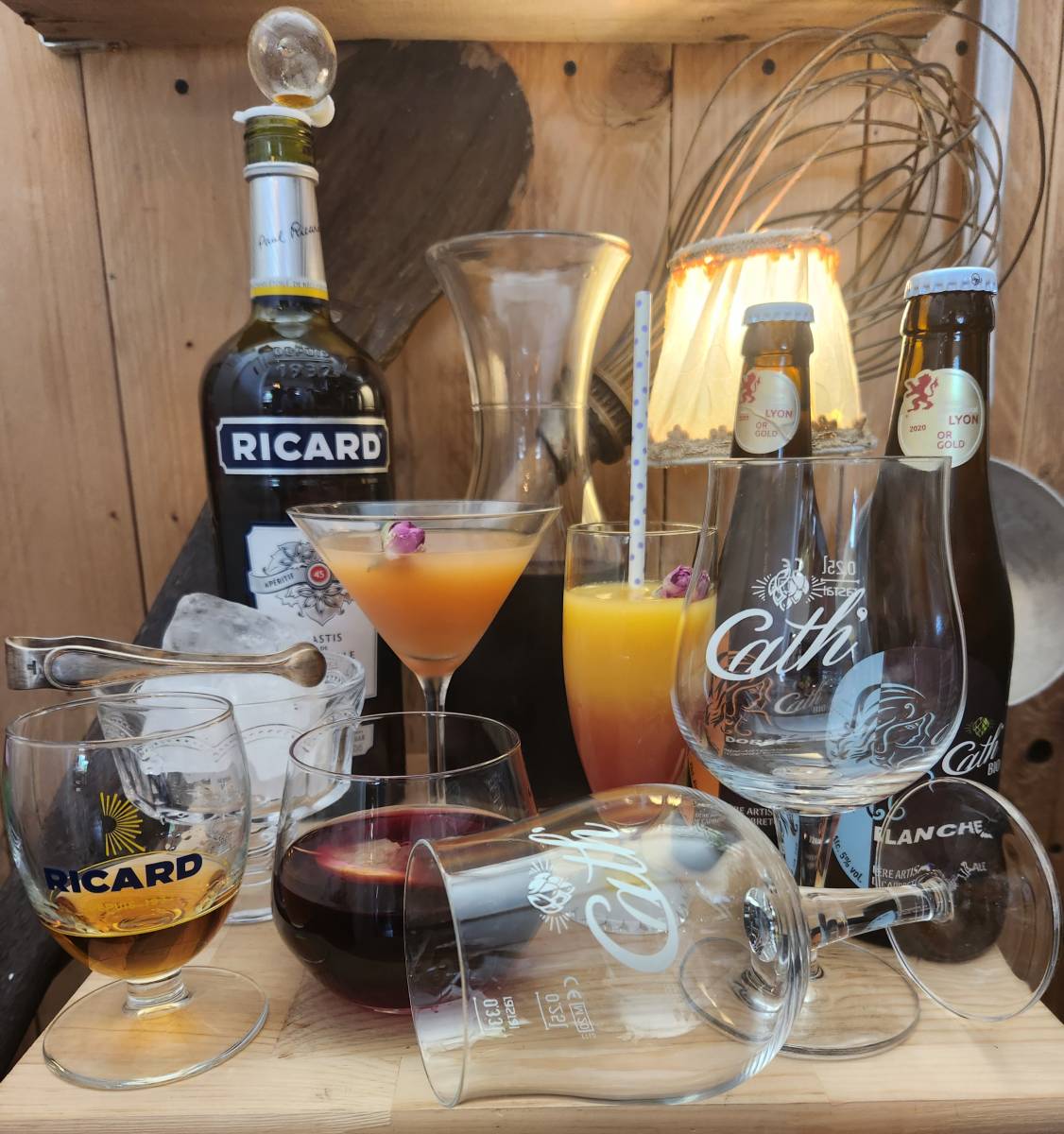 ou boire un cocktail maison avec un bon repas