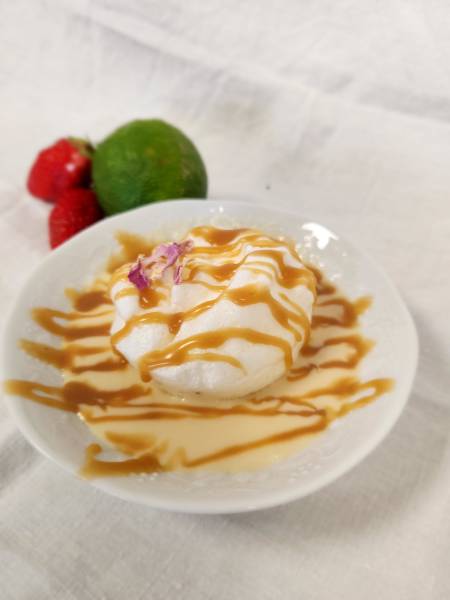 ou manger une ile flottante maison à biscarrosse plage