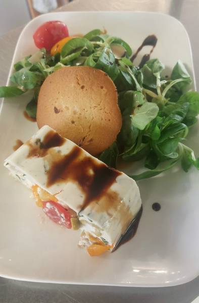 ou manger une entrée végetarienne à biscarrosse plage