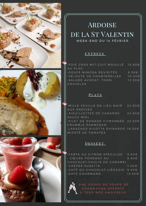 ou passer une soirée pour la st valentin